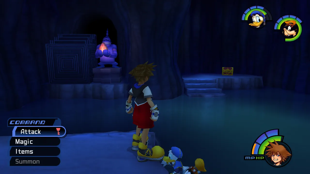 Agrabah Cave of Wonders Relic Chamber Stairs Chest